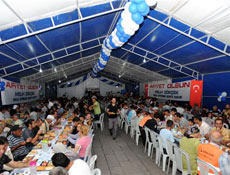 23 dev çadırda onbinlerce Ankaralıya iftar