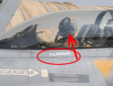 Bu F-16yı komutan uçuruyor