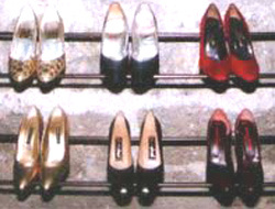 Selden ilk kurtarılan first ladynin ayakkabıları